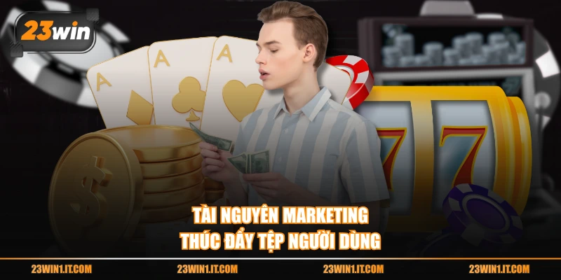 Tài nguyên marketing thúc đẩy tệp người dùng