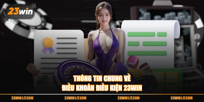 Thông tin chung về điều khoản điều kiện 23WIN